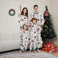 thumbnail image 2 of Ropa navideña para padres e hijos Estados Unidos transfronterizo nuevo muñeco de nieve de Papá Noel estampado con flores ropa para el hogar, 2 of 4