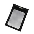 thumbnail image 5 of Bolsa con cierre automático transparente esmerilado, bolsa para tarjetas, bolsa para embalaje de regalo, bolsa con pegatinas, bolsillo de sellado, 5 of 5