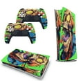 thumbnail image 5 of Psychedelic Zombie Skull Print PS5/PS5 Pro/PS5 Slim Digital Disc Skin Sticker For Console And Controller Skins, 5 of 7