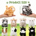 thumbnail image 2 of Peluche Lenwen Cat, 10 unidades, gatitos de peluche, de 12 a 14 cm, 2 of 7