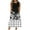 1Black, variant on Drses Women's Floral Print Sleeveless Midi Dress with Pockets - Round Neck A-Line Casual Beach Sundress & Loose T-Shirt Style