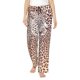 thumbnail image 1 of Fotbe Leopard Brown Pantalones de Pijama para Mujer, Pantalones de Dormir, Pantalones Pj con Cordón y Bolsillos-X-Large, 1 of 6