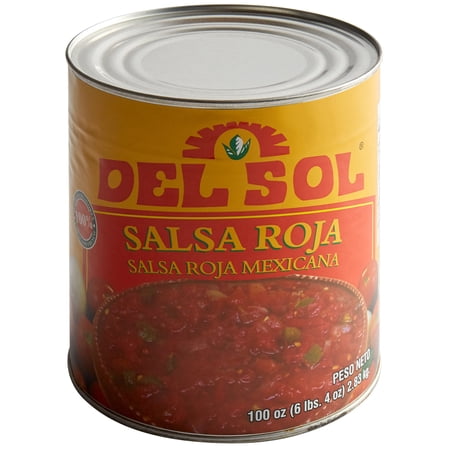 Sun Sol Salsa Del Sol #10 Can Red Mexican Salsa - 6/Case - Walmart.ca