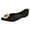 Black, variant on Anuirheih Women's Shoes Retro Thick Sole Pointed Flat Sole Female Sandals Sandals Women (Black)
