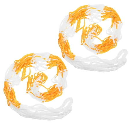 PTOOTP 2Pcs Heavy Duty Ball Net Bag for Carrying Sports Balls with Portable Design for Fan Gear