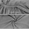 thumbnail image 5 of 2 Packs Chair Covers, Stretch Parson Chair Covers, Dining Room Chair Covers, Kitchen Chair Covers Set of 2, Light Grey, 5 of 7