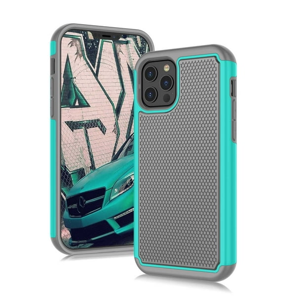 Iphone 12 Mini Case Cute Case For Iphone 12 Mini 5 4 Njjex Shock Absorbing Dual Layer Silicone Plastic Bumper Rugged Grip Hard Protective Cases Cover For Apple Iphone 12 Mini