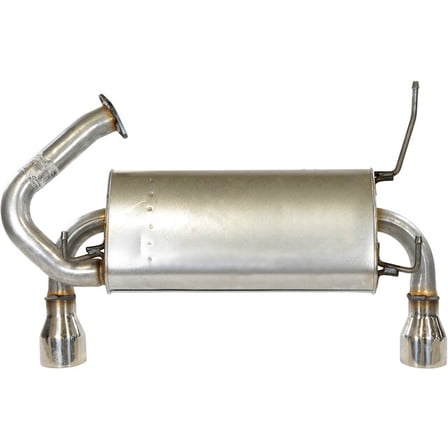 Muffler - Compatible with 2003 - 2007 INFINITI G35 Base Coupe 2004 2005 2006