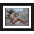 thumbnail image 1 of Luniak, Monika 32x25 Black Ornate Wood Framed with Double Matting Museum Art Print Titled - Sweet Dreams II, 1 of 4