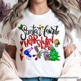 thumbnail image 2 of Santa&rsquo;s Favorite Hairstylist T-Shirt, Festive Holiday Tee, 2 of 5