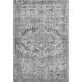 thumbnail image 2 of Addison Rugs Mayfield Premium Machine Washable Traditional Border Gray Rectangle Rug, 8' x 10', 2 of 7