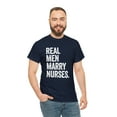 thumbnail image 5 of Real Men Marry Nurses Shirt, Funny Nursing Gift Tee, ICU T-shirt - ID: 419, 5 of 7