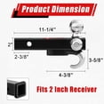 thumbnail image 2 of Trailer Hitch TYT Triball Mount, receptor de 2 pulgadas, 10000 libras, 2 of 5