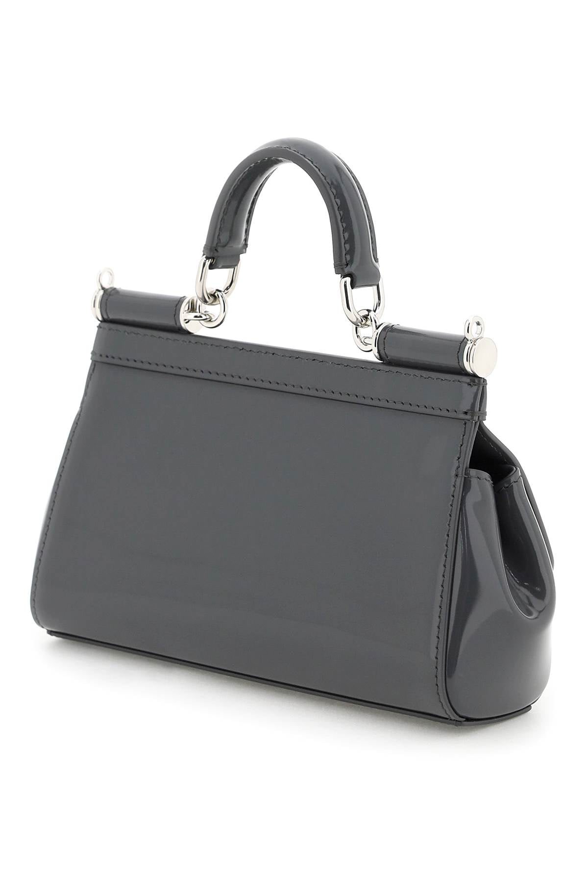 Small Patent Leather Sicily Bag