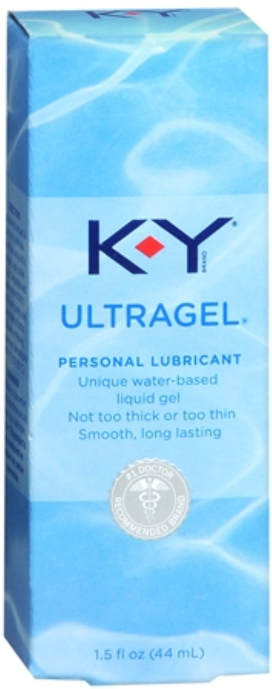 KY Ultragel Personal Water Based Lubricant Gel 1.5 oz