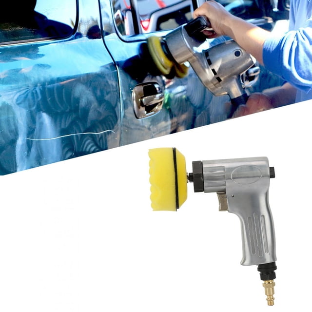 High Rotation Speed Air Sander Pneumatic Polisher with Mirror Polishing for Fine Wood, Stone, Crafts, and More