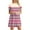 Beige, variant on Amzcrzy Women's Casual A-Line Midi Dress Summer Beach Sundress Stripe Graphic Tshirt Dress Short Sleeve Crewneck Dress Hawaiian Vacation Flowy Sundresses S-2XL