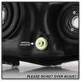 thumbnail image 3 of VIPMOTOZ Black Housing OE-Style Headlight Headlamp Assembly For 2011-2013 Toyota Corolla, Driver Side, 3 of 6