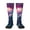 2 Black-2, variant on Xecao DJ Panda Hot Air Balloon Print Compression Socks for Both Men And Women for Running, Travel, Flight, Nurse