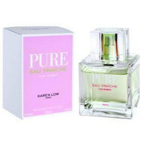 Karen Low awpuef34s Pure Eau Fraiche 3.4 oz Eau De Parfum Spray for Women