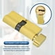 thumbnail image 5 of Cilindro de Cerradura de Latón Macizo, Cilindro de Cerradura de Puerta Cilindro de Cerradura de Puerta de Tormenta con Llaves para Puerta de Madera de Aluminio Antirrobo 70mm(30/10/30), 5 of 7