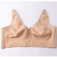 thumbnail image 5 of SDNall Plus Size Seamless No Underwire Bras for Women Fabric Is Skin Friendly Soft No Steel Rings Large-Sized Bra Cup Comfort Seamless Bra Sizes:M-6XL, 5 of 9