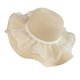 thumbnail image 1 of Sombrero de playa de paja natural de alta densidad con protección solar, ala ancha y diseño abovedado, lazo de encaje y detalles de perlas de imitación. Sombrero de verano., 1 of 8