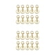thumbnail image 3 of Bearachild 10pcs / set Llaveros Langosta - Llaveros seguros y elegantes para todos los días El precio es de metal bajo Type2 NO2, 3 of 6