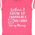 thumbnail image 4 of Inktastic Future Mail Carrier Like Mommy Boys or Girls Baby Bodysuit, 4 of 5