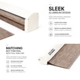 thumbnail image 3 of ShadesU Cordless Zebra Blinds Roller Shades, Brown, 63" W x 72" H, Cordless Safety Design,Free Stop Zebra Shades, Light Filtering, Privacy, Modern Style, Window Treatment,Aluminium Headrail, 3 of 10