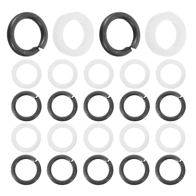 Durable Guitar Tuner Spacers with Metal Plastic Material for Acoustic Electric Guitars 12 Pairs