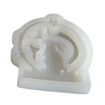 thumbnail image 1 of Resina de Pascua modelo epoxi modelo de silicona y yeso adorno con anillo círculo artesanía de bricolaje decoración de mesa para pieza central, 1 of 8