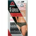 thumbnail image 3 of Reebok Ladies Seamless Stretch Hipster Panties, 5-Pack (Pink/Nude/White/Grey/Black, XL (16)), 3 of 3