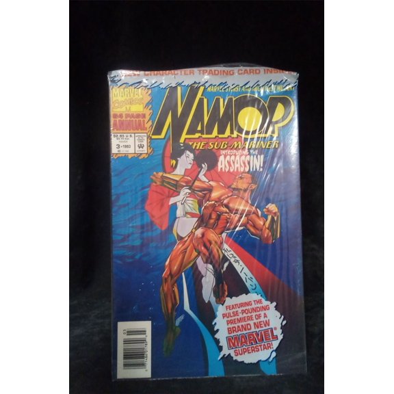 Pre-Owned Namor, The Sub-Mariner Annual #3 Newsstand Edition 1992 Marvel Comics Comic Book