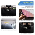 thumbnail image 3 of Foldable Car Windshield Sunshade UV Sun Visor Protector Blocks UV Rays Keeps Vehicle Cool 57x31.5 Inch Adorable Glowing Tomatoes, 3 of 8