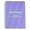 Purple, variant on A5 Spiral Bound Notebook, Lined Writing Journal with Rainbow Coil Binding, 120 Pages, 180° Lay-Flat Design, Hardcover Spiral Bound Organizer for Planning, Work, Scheduling, Note-Taking, Purple