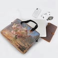 thumbnail image 5 of 16" Laptop Briefcase, Detachable Anti-Slip Shoulder Strap, Multi-Compartment Work Travel Bag A Bouquet Of Flowers, 5 of 8
