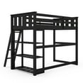 Better Homes and Gardens Kane Twin Loft Bed, Black