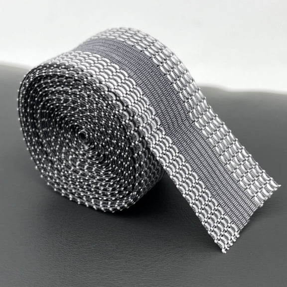 Xiao Hua 1 piece self-adhesive sewing tape, hem tape, no sewing, hot melt self-adhesive suitable for DIY clothing -10 meters, gray