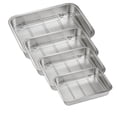 thumbnail image 4 of LEFU for Stainless Steel Baking Pan with Cooling Rack Set - Multi-Size Roasting Tray for Oven Kitchen BBQ Cake Cookies Vegetables - Rust-Proof Dishwasher Safe Bakeware (23x17x5cm), 4 of 8