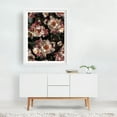 thumbnail image 2 of Dark Mystic Vintage Blush Peonies Garden - Collage Floral Flowers Botanical Vintage Pattern Garden Nature White Framed Wall Art Print 8 x 10 inches, 2 of 3
