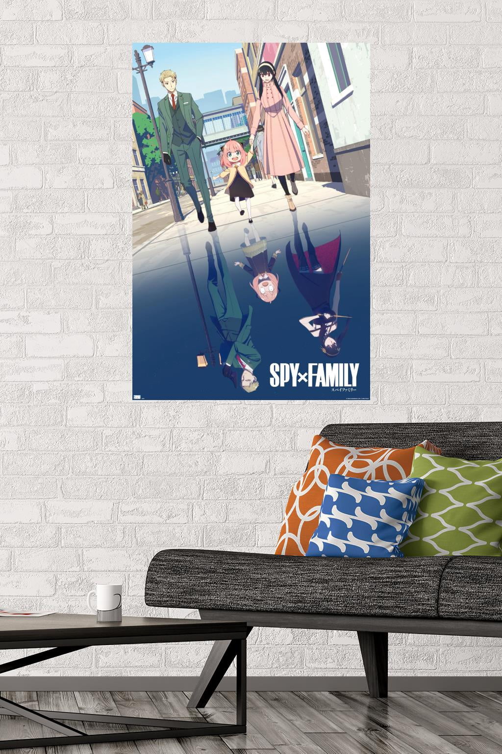 Póster Spy X Family - Decoración Anime Anya, Loid, Yor - Impresión Arte A1 A2 A3 A4 Para Habitación