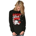 thumbnail image 3 of Cool Kanji Style Betty Boop Love Women's Long Sleeve T Shirt Brisco Brands S, 3 of 6