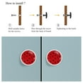 thumbnail image 4 of 4 Pcs Skull Knobs for Kitchen Cabinet Cupboard Dresser Bookcase Drawer Pulls Handles Round Home Decor, 4 of 5