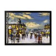 thumbnail image 3 of Designart Paris In Christmas Winter I Traditional Framed Wall Art, 3 of 4