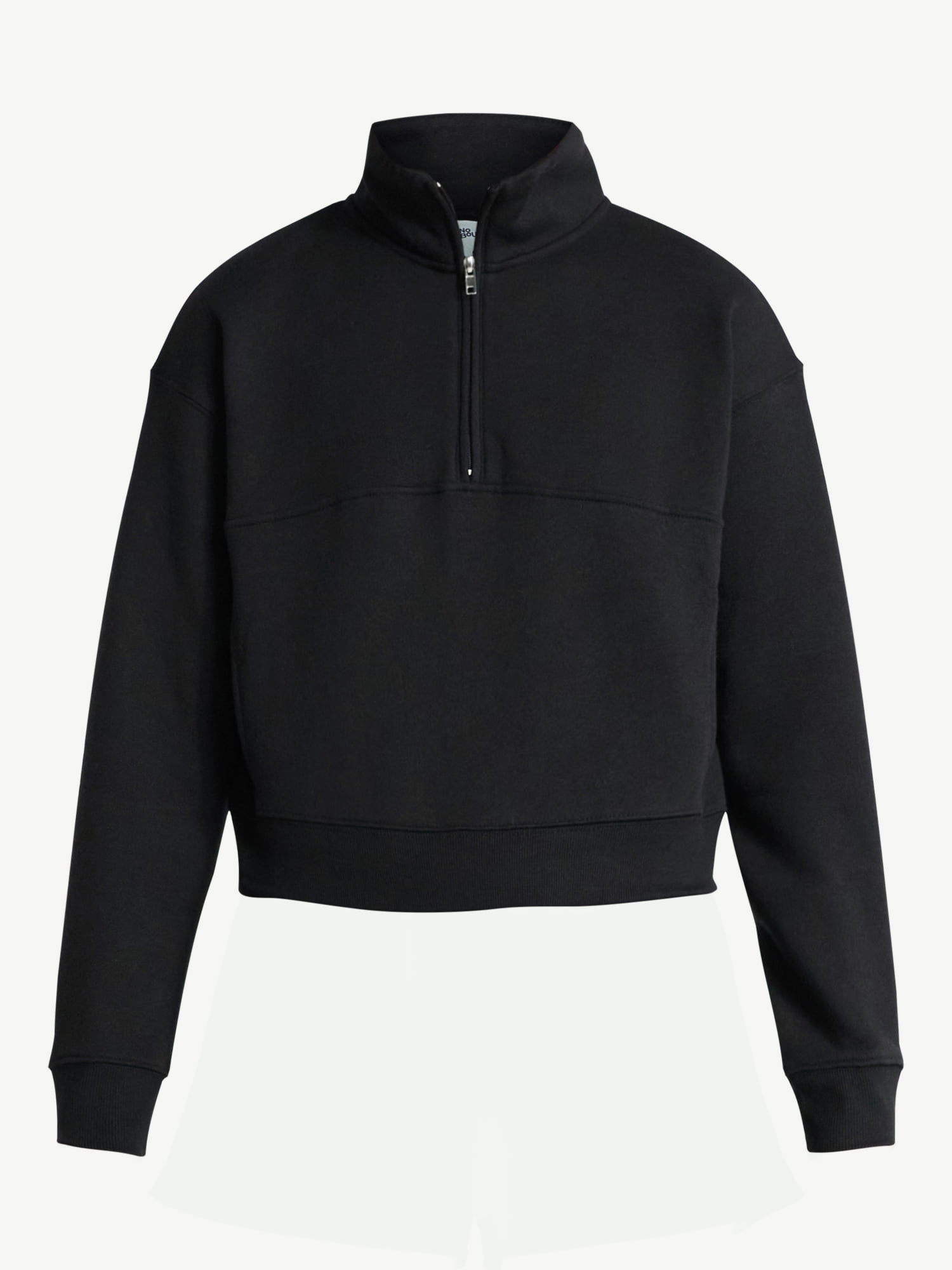 No Boundaries Fleece Half Zip Pullover, Women's - Walmart.com