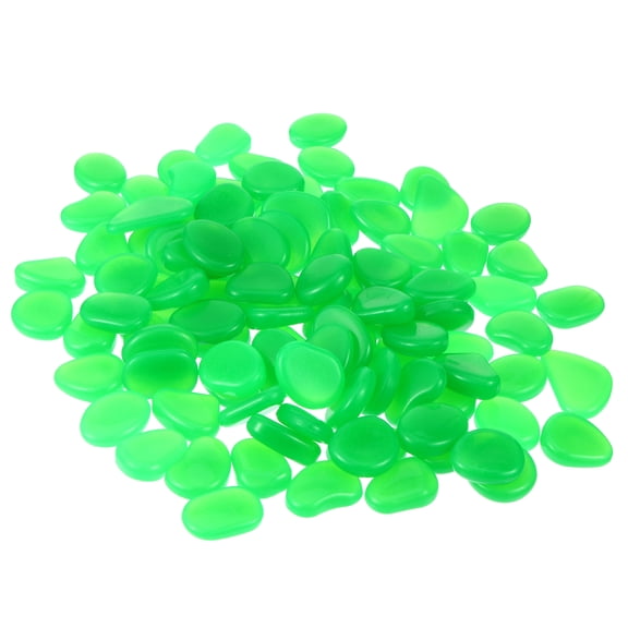 100 Pcs Fish Air Stone Pebble Luminous Glowing Stones
