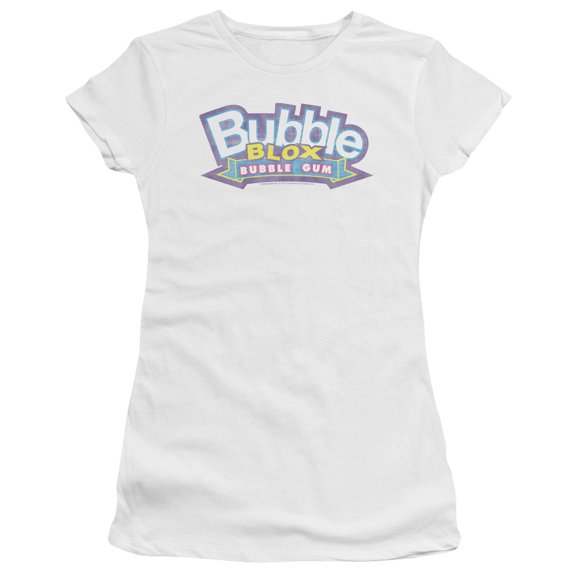 Dubble Bubble Bubble Blox S/S Junior Women's T-Shirt Sheer White