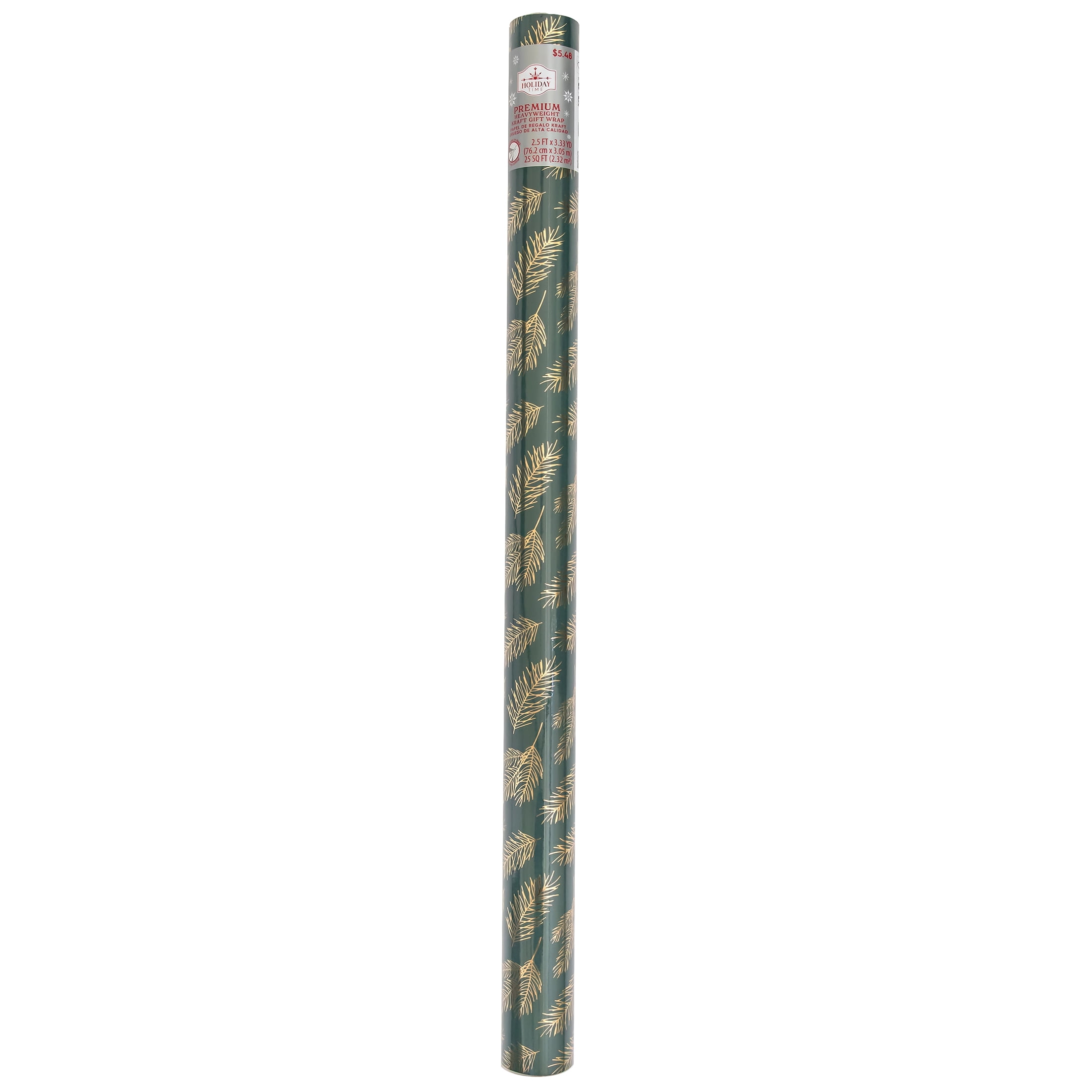 Holiday Time 30in Branch Gld Wrap.