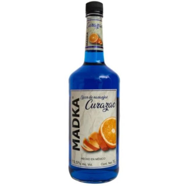 Paquete de 3 Licor Madka Curazao de Naranjas 1 L